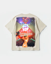 Camiseta Surrender Big Back Oversize Basic Beige