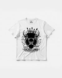Camiseta Sacred Lunge Big Front Regular Basic Blanco