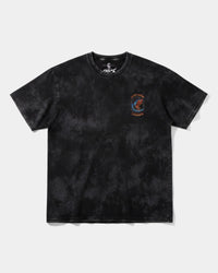 Camiseta Pizza Surf Big Front Oversize Acid Negro