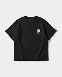 Camiseta Freedom Pocket Front Oversize Basic Negro