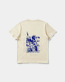 Camiseta Poseidon Big Back Regular Basic Beige
