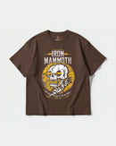 Camiseta Iron Mammoth Big Front Oversize Basic Marron