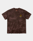 Camiseta Cubica Iluminati Pocket Front Oversize Acid Marron