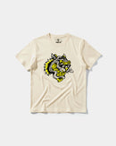 Camiseta Rockstar Tiger Big Front Regular Basic Beige