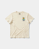 Camiseta Tio Sam White Big Front Regular Basic Beige