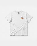 Camiseta Party Now Pocket Front Regular Basic Blanco