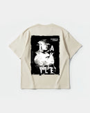 Camiseta Golden Night Big Back Oversize Basic Beige