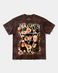 Camiseta Always Free Spirit Big Oversize Acid Marron