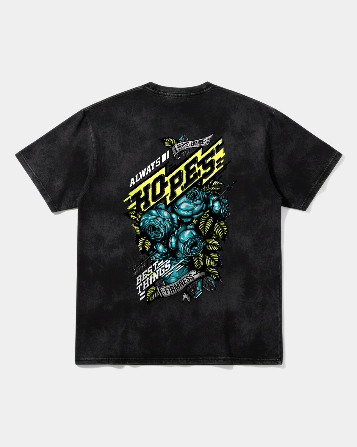 Camiseta Hopes Big Back Oversize Acid