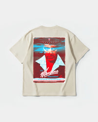 Camiseta Tony Montana Big Back Oversize Basic Beige