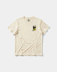 Camiseta Tucan Pocket Front Regular Basic Beige
