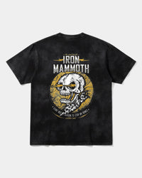 Camiseta Iron Mammoth Big Back Oversize Acid Negro
