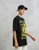 Modelo mide 1,74m y usa talla M