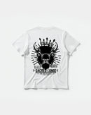 Camiseta Sacred Lunge Big Back Regular Basic Blanco