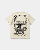 Camiseta Skull Tiger Pocket Front Regular Basic Beige