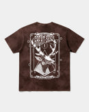 Camiseta The Seer Big Back Oversize Acid Marron