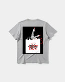 Camiseta Hot Friday White Big Back Regular Basic Gris