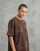 Modelo mide 1,74m y usa talla M