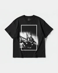 Camiseta Physical Strength Big Front Oversize Basic Negro