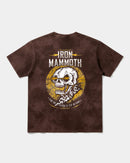 Camiseta Iron Mammoth Big Back Oversize Acid Marron