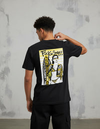 Modelo mide 1,83m y usa talla L
