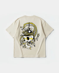 Camiseta Sea Soldier Big Back Oversize Basic Beige
