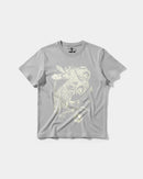 Camiseta Magic Owl Big Front Regular Basic Gris