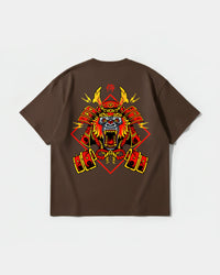 Camiseta Gorilla Samurai Big Back Oversize Basic Marron