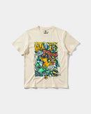 Camiseta King Of Seas Big Front Regular Basic Beige