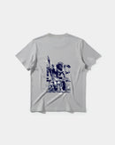 Camiseta Poseidon Big Back Regular Basic Gris