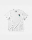 Camiseta Crazy Paloma Pocket Front Regular Basic Blanco