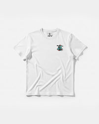 Camiseta Crazy Paloma Pocket Front Regular Basic Blanco