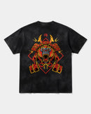Camiseta Gorilla Samurai Pocket Front Oversize Acid Negro