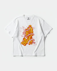 Camiseta Winchester Big Front Oversize Basic Blanco