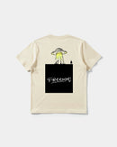 Camiseta Freedom Ufo Big Back Regular Basic Beige