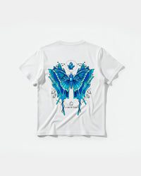 Camiseta Libertad White Pocket Front Regular Basic Blanco