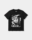 Camiseta Hero Of The Wave Big Front Regular Basic Negro