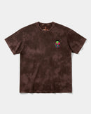 Camiseta Alien In Miami Pocket Front Oversize Acid Marron