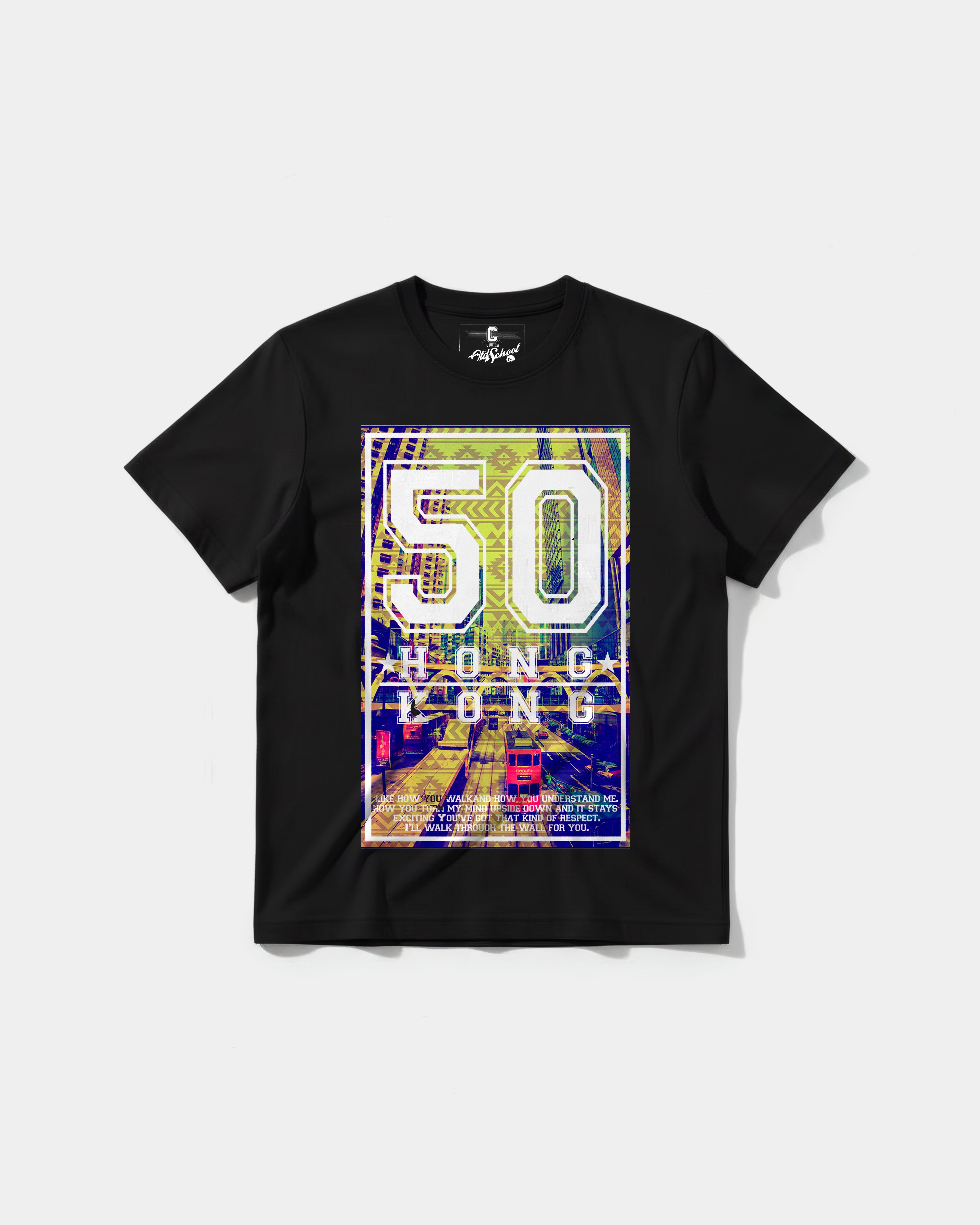 Camiseta Hong Kong Big Front Regular Basic