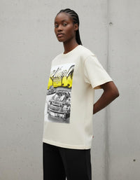 Modelo mide 1,76m y usa talla M