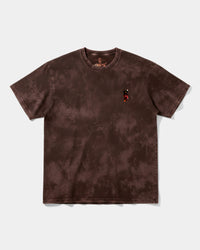 Camiseta Ungaunga Lengua Pocket Front Oversize Acid Marron