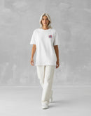 Modelo mide 1,64m y usa talla S