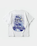 Camiseta Rock Da Body Pocket Front Oversize Basic Blanco