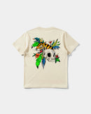 Camiseta Tiger Skull Big Back Regular Basic Beige