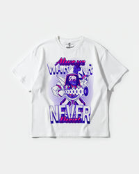 Camiseta Warrior Big Front Oversize Basic Blanco