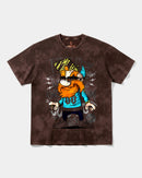 Camiseta Tio Sam White Big Front Oversize Acid Marron