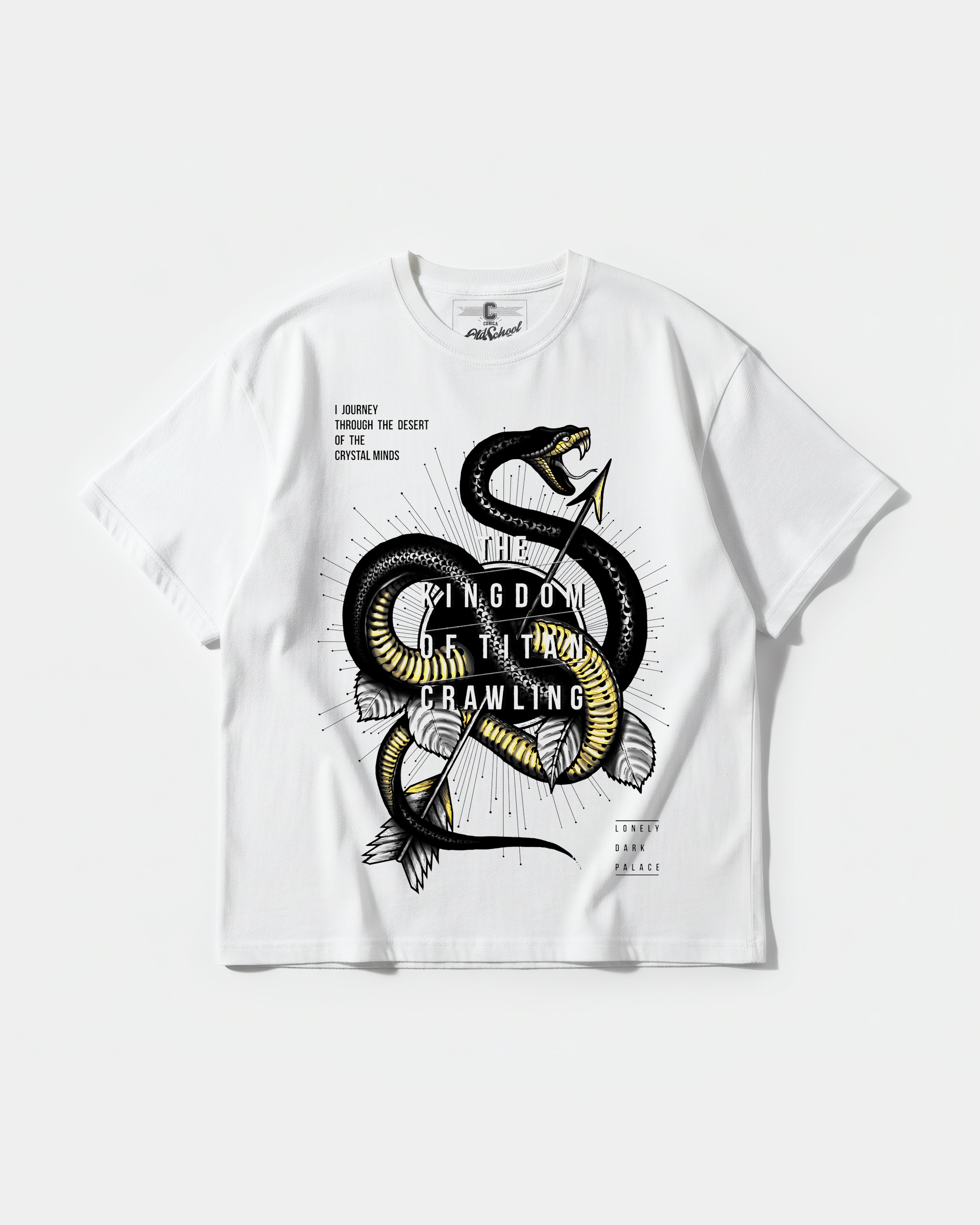 Camiseta The Kingdom Big Front Oversize Basic