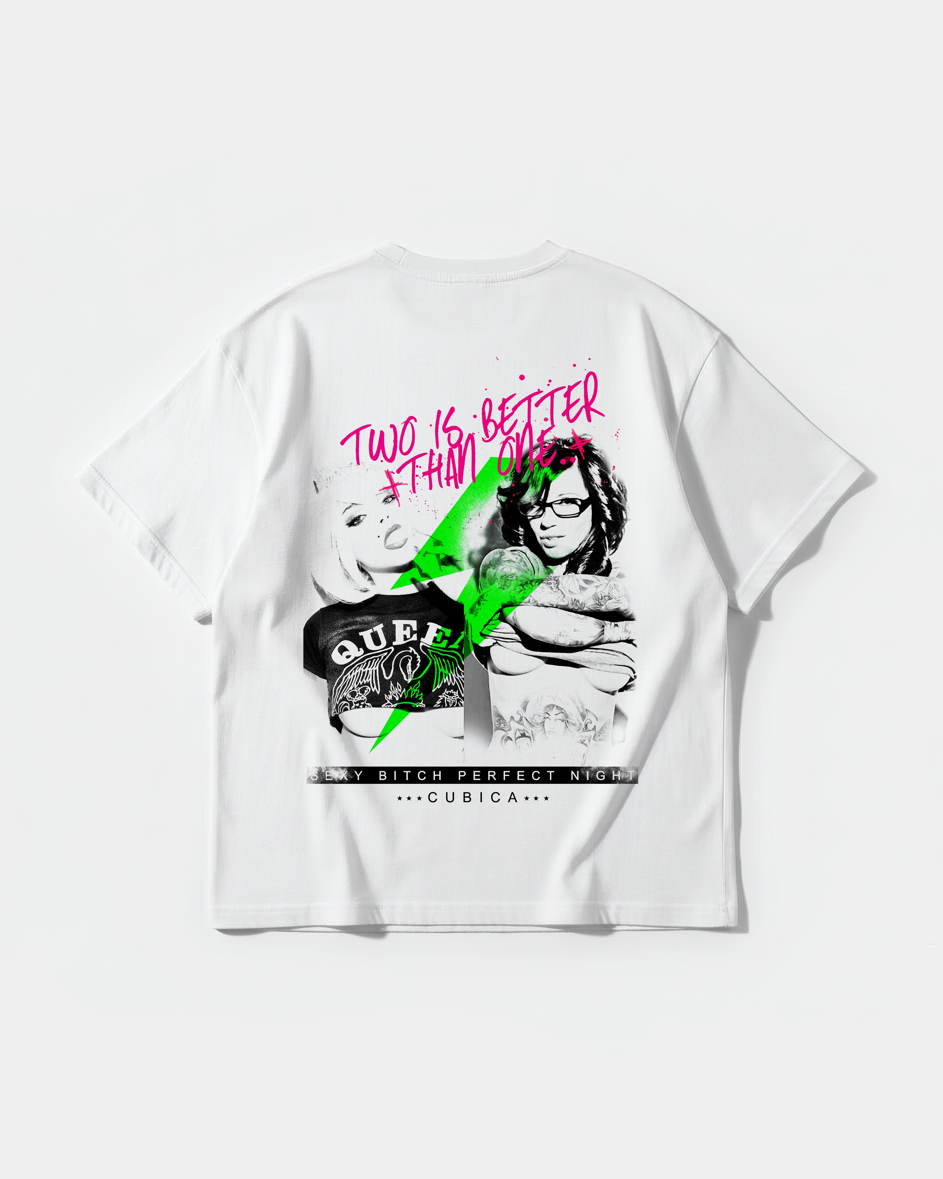 Sexy Bitch Big Back Oversize Basic T-shirt