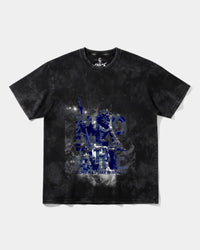 Camiseta Poseidon Big Front Oversize Acid Negro