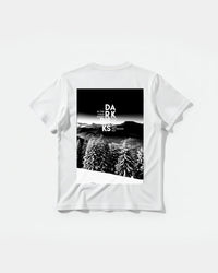 Camiseta Dark Risk White Big Back Regular Basic Blanco